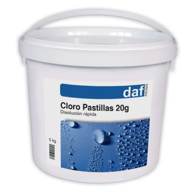 DAF CLORO PASTILLAS 20G